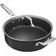 MSMK Non Stick Frying Pan Induction，Saute Pan with Lid 28cm， 4.87L Deep Frying Pan, Induction Wok Fry Pan for All Cooktops, Frying Pan with Lid PFOA & PTFE Free, Scratch-Resistant