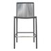 Seasonal Living Archipelago Stockholm Patio Bar Stool Wicker/Rattan in Gray | 39 H x 19 W x 24.5 D in | Wayfair 620FT045P2DGP