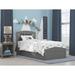 Viv + Rae™ Elliana Solid Wood Platform Bed Wood in Gray | 41.375 H x 58.4 W x 81.5 D in | Wayfair 28B697602EFB493F9ED366D0F2670423