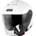 GIVI X.22 Planet Solid Color Casco a getto, bianco, dimensione XS