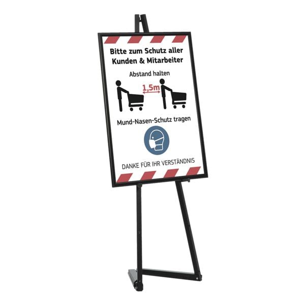update displays Mobile Staffelei schwarz schwarz Image