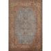 Vegetable Dye Oushak Turkish Oriental Wool Rug Handmade Bedroom Carpet - 3'0" x 4'0" - 3'0" x 4'0"