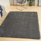 Nourison Luxurious Shag Ultra-plush Pile Glam Solid Area Rug