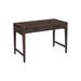 Porter Designs Fall River Contemporary Solid Sheesham Wood Desk with Drawers, Gray