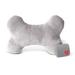 Mother's Heartbeat Calming Bone Pillow for Small Breed Dogs, 4" L X 8" W, Gray