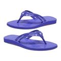 Coach Shoes | Coach Juney Periwinkle Blue Patent Flip Flop - Size 7m | Color: Blue | Size: 7