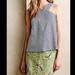 Anthropologie Tops | Anthropologie Hd In Paris Geometric Halter Top | Color: Gray | Size: 6