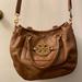 Tory Burch Bags | Guc Tory Burch Convertible Satchel | Color: Gold/Tan | Size: Os