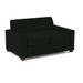 Edgecombe Furniture Avery 72" Square Arm Sofa Bed w/ Reversible Cushions Other Performance Fabrics in Black | 33 H x 72 W x 36 D in | Wayfair