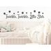 Trinx Twinkle Twinkle Little Star Cursive | Room Wall Decal Vinyl in Gray | 4 H x 18.5 W in | Wayfair F2DB1EA916EB4C22A3F7830DEA1767CB