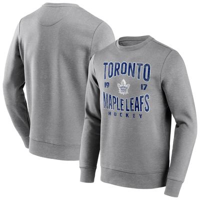 Toronto Maple Leafs Fanatics Branded Wave Off Vintage Crew Sweatshirt - Sportgrau - Herren Image