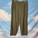 Giani Bernini Pants | Bernini- Green/Gray Cuffed Dress Pants Size 34 | Color: Gray/Green | Size: 34