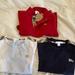 Burberry Shirts & Tops | Burberry Bundle 2 Polo Shirts 1 Long Sleeve Shirt. Size For 7 Years | Color: Blue/White | Size: 7b