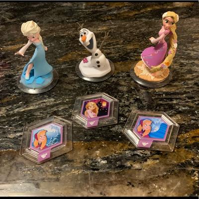 Disney Video Games & Consoles | Disney Infinity Characters Set | Color: Blue/Pink | Size: Os