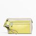 Coach Bags | Coach Color Block Wristlet. Yellow/Green And Beige. Gently Used/In Good Shape. | Color: Green/Yellow | Size: Os
