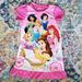 Disney Pajamas | Disney Princess Girl Nightgown 6 Yrs | Color: Pink/White | Size: 6g