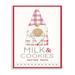 The Holiday Aisle® Milk & Cookies Phrase Christmas Plaid Gnome Wood in Brown | 19 H x 13 W x 0.5 D in | Wayfair 2BA7C3A2A5554689971825F6BEA75667