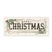 The Holiday Aisle® Rustic Merry Christmas Friends & Family Sign Wood in Brown | 7 H x 17 W x 0.5 D in | Wayfair AC3A266961F94063B0AB231271D4BB46