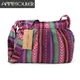 Annmouler-Sac à bandoulière grande capacité pour femme sac tribal sac à main en coton