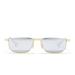 Gucci Accessories | Nwt!! Gucci 52mm Rectangle Sunglasses | Color: Gold/Silver | Size: 52 Mm