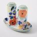 Anthropologie Dining | Anthropologie Remi Salt & Pepper Shakers | Color: Blue/White | Size: Os