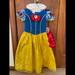Disney Costumes | Disney Princess Snow White Dress & Crown, Nwt, 3t. | Color: Blue/Yellow | Size: 3t