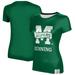 Women's Green Manhattan Jaspers Running T-Shirt