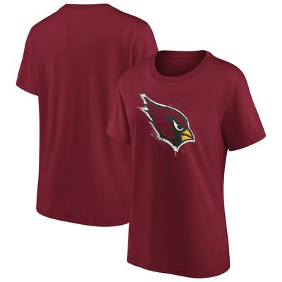 Arizona Cardinals Splatter Grafik T-Shirt - Damen Image