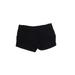 Old Navy Khaki Shorts: Black Solid Bottoms - Women's Size 2 - Indigo Wash