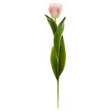 Nearly Natural 22 in. Tulip Artificial Flower Pink - Set of 8