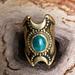 Free People Jewelry | Free People Turquoise Ring - 7 | Color: Blue | Size: 7