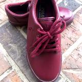 Polo By Ralph Lauren Shoes | Final Markdown Boys Leather Ralph Lauren Polo Sneakers | Color: Red | Size: 13b