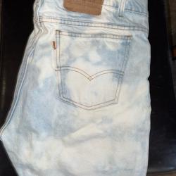 Levi's Jeans | Custom Yellow Label Levi Jeans | Color: Blue/White | Size: 36