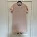 J. Crew Dresses | J. Crew Pleated Chiffon Pale Pink Blush Dress Nwt Size 8 Tall | Color: Pink | Size: 8 Tall