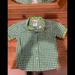 Disney Shirts & Tops | Boys Button Up Mickey Mouse Short Sleeve Shirt Size 4t | Color: Green/White | Size: 4tg