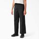 Dickies Women's Regular Fit Cropped Pants - Rinsed Black Size 16 (FPR10)