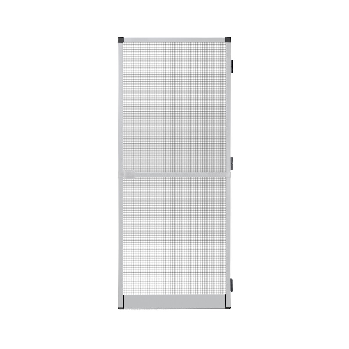 APANA Fliegengitter Insektenschutz Tür Alurahmen auf Maß Mückengitter Balkontür,Farbe:weiß (RAL9010),Größe (Breite x Höhe):120 x 240 cm (Profile auf Maß) Image