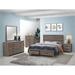 Loon Peak® Mcmath Low Profile Storage Standard Bed Wood in Brown/Gray | 53 H x 79 W x 84 D in | Wayfair 3FF89106321F48C598F3B4FD034090AA