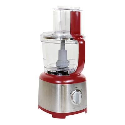 Kenmore 11-Cup Food Processor and Vegetable Chopper, Red & Silver