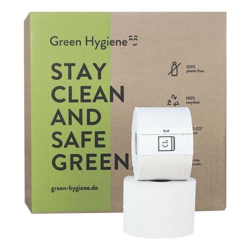 36 Rollen CO₂-neutrales Recycling-Toilettenpapier »Rolf« 36 Rollen weiß, Green Hygiene