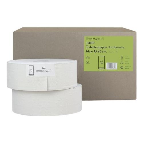 Recycling-Toilettenpapier »Jupp« Jumbo 6 Rollen weiß, Green Hygiene