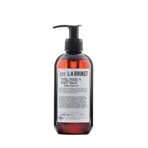 L:A BRUKET - No. 222 Hand & Body Wash Spruce Seife 240 ml