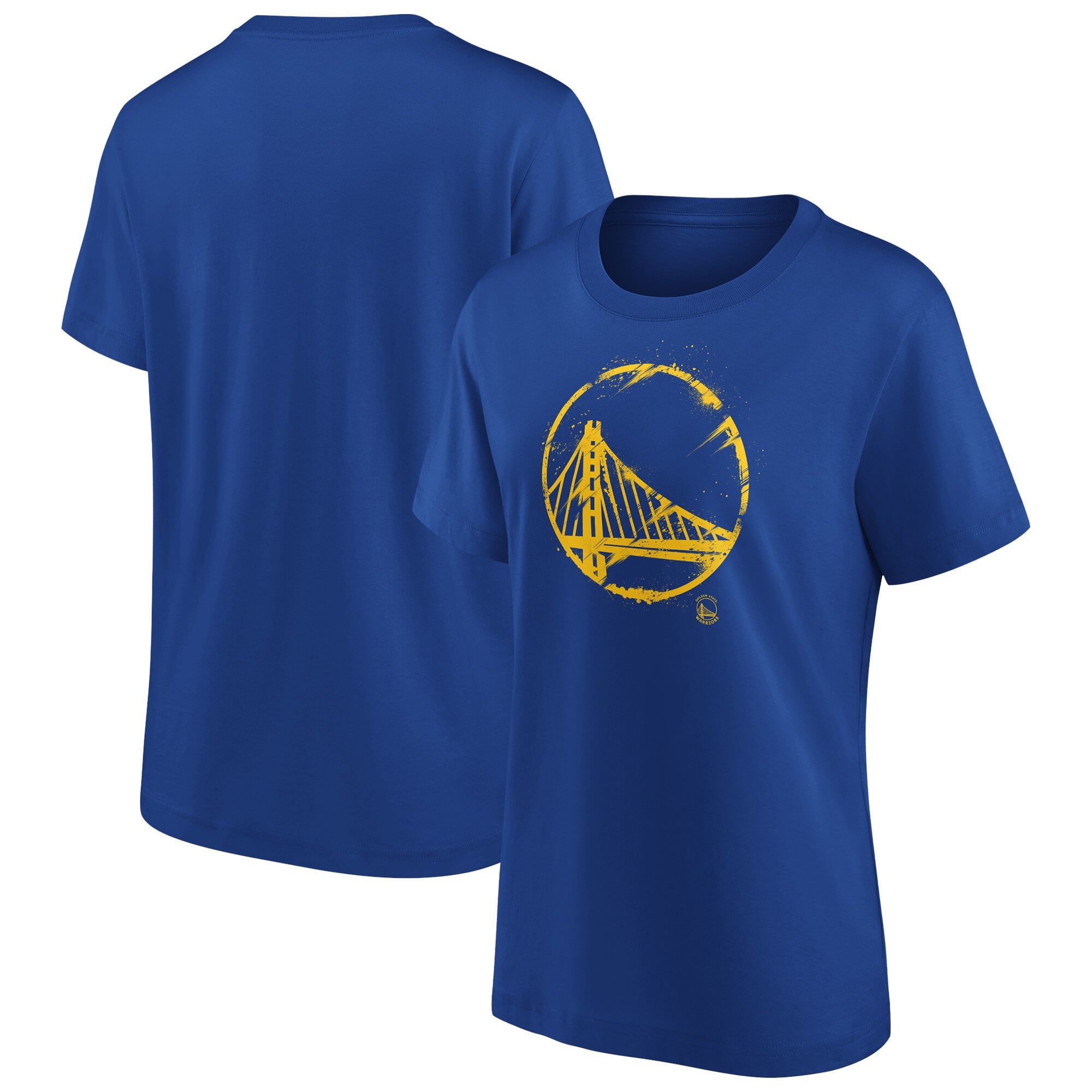 Golden State Warriors Fanatics Branded Splatter Graphic T-Shirt – Damen