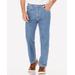 Blair JohnBlairFlex Relaxed-Fit Side-Elastic Jeans - White - 30