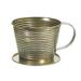 iH casadécor Teacup Metal Pot Planter Metal | 3.55 H x 4.75 W x 4.75 D in | Wayfair GB-2026S