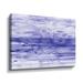 Orren Ellis Sea Waves Abstract Waters Purple Blue Watercolor Very Peri II By Irina Sztukowski Gallery Wrapped Canvas in Indigo/White | Wayfair