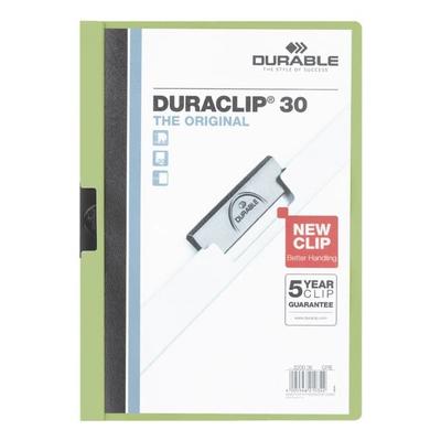 Durable Klemmhefter »Duraclip 30« grün, 22x31 cm