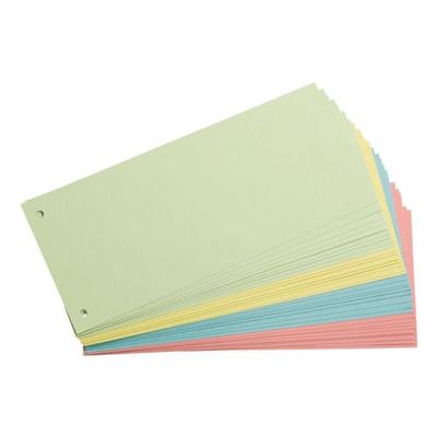 OTTO Office Trennstreifen farbig sortiert 24/10,5 cm, 40 Stück mehrfarbig, 24x10.5 cm