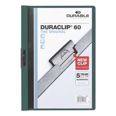 Durable Klemmhefter »Duraclip 60« grün, 22x31 cm