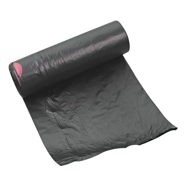 Franz Mensch 20 Müllsäcke mit Zugband 60 L grau grau, 65x65 cm